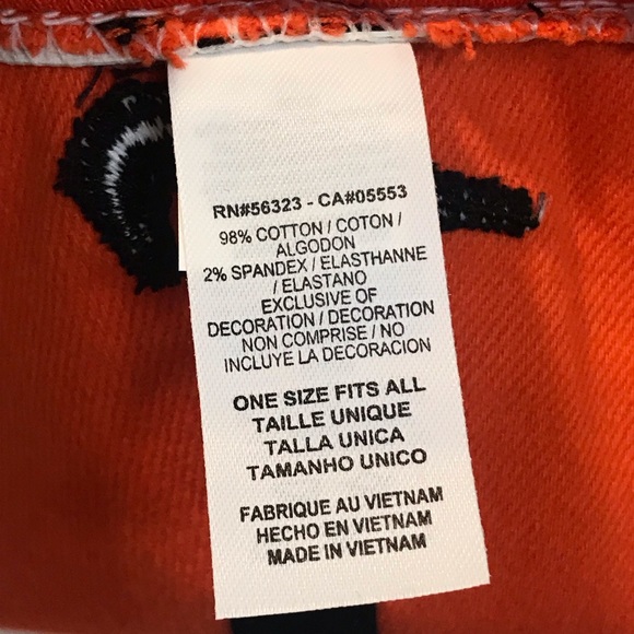 Nike Giants Adult One Size Orange Baseball Hat - Picture 8 of 8